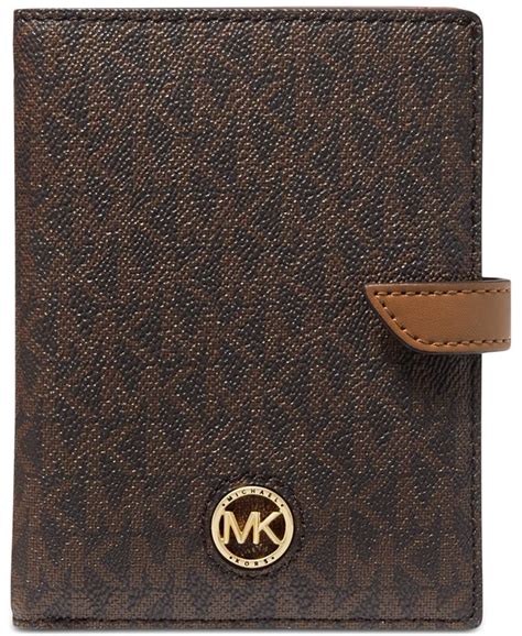 michael kors mens passport holder|Michael Kors passport wallet.